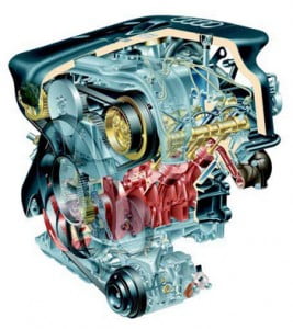 Двигатель V6 TDI 2,5 л 4 кл./цил. 