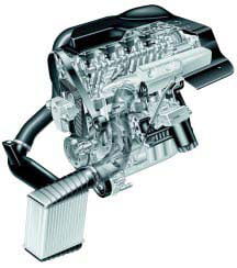 Бензиновый 5-клапанный двигатель 1,8 л мощностью 110 кВт/150 л.с. с турбонаддувом