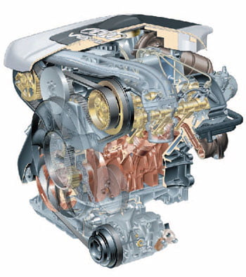 Двигатель 2,5 л V6 TDI
