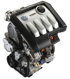 Двигатель TDI 1,9 л/77 кВт, 2 кл./цил