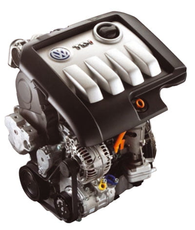 Двигатель TDI 1,9 л/77 кВт с 2-х клапанной техникой