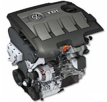 Двигатель TDI 1,6 л, 55 кВт