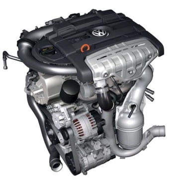 Двигатель TSI 1,4 л/118 кВт с двойным наддувом