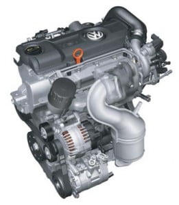 Двигатель TSI 1,4 л/90 кВт с турбонаддувом