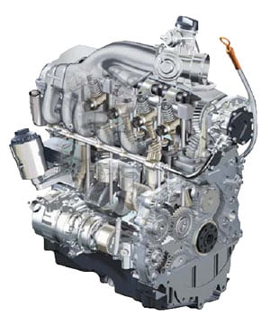 Двигатель R5 TDI рабочим объемом 2,5 л
